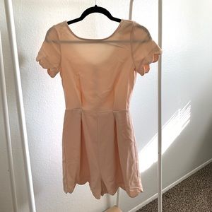 Monteau scalloped romper